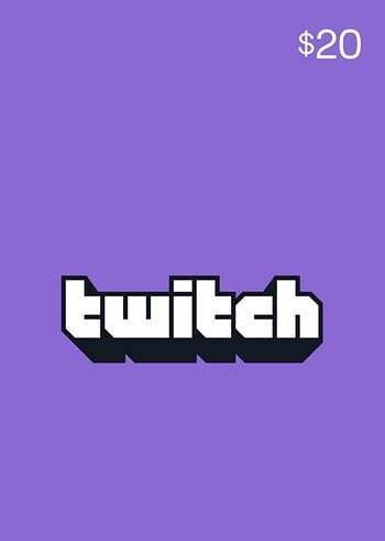 Twitch Gift Card 20 USD Key UNITED STATES