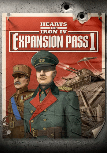 Hearts of Iron IV: Expansion Pass 1 (DLC) (PC) Steam Key GLOBAL