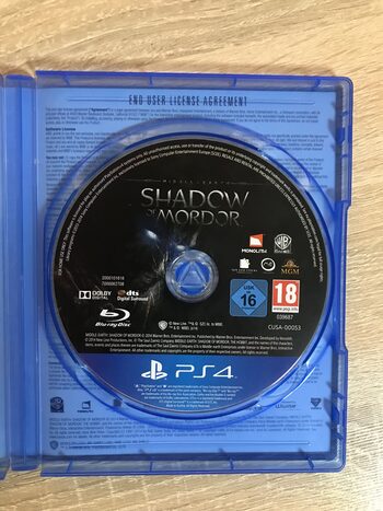 Middle-earth: Shadow of Mordor PlayStation 4