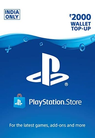 E-shop PlayStation Network Card Rs.2000 (IN) PSN Key INDIA