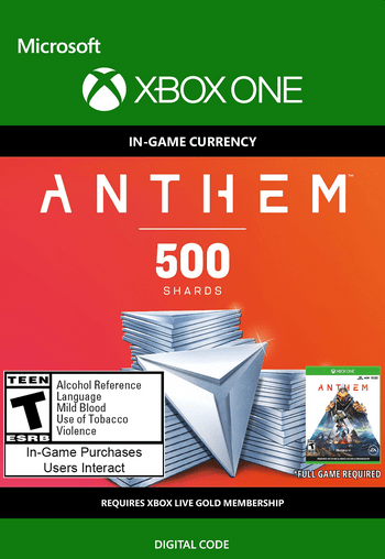 Anthem: 500 Shards Pack XBOX LIVE Key ARGENTINA