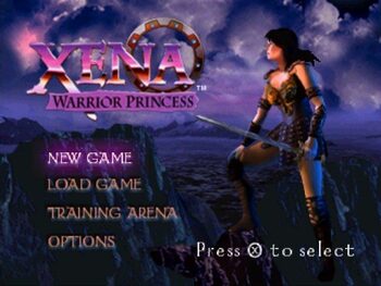 Xena: Warrior Princess PlayStation