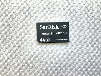 Memory Stick Pro Duo 4 Gb SanDisk Original Psp Playstation