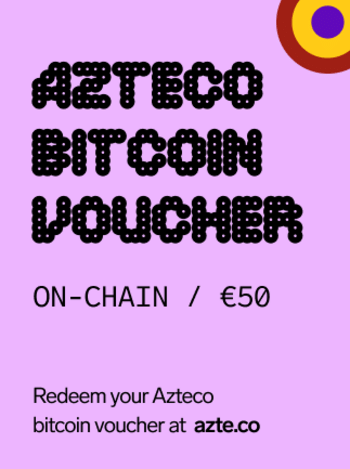 Azteco Bitcoin On-Chain Voucher 50 EUR Key GLOBAL