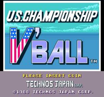 U.S. Championship V'Ball NES