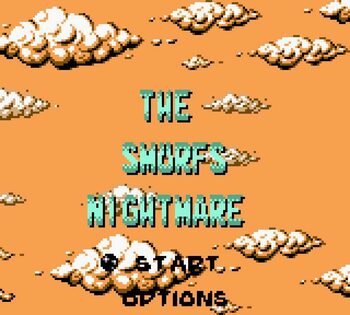 The Smurfs' Nightmare Game Boy