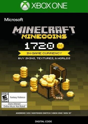 Minecraft: Minecoins Pack: 1720 Coins (Xbox One) Código de Xbox Live UNITED STATES