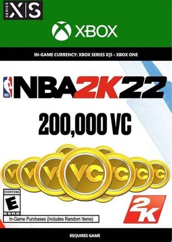 NBA 2K22 : 200,000 VC Clé XBOX LIVE GLOBAL