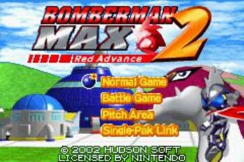 Bomberman Max 2 Game Boy Advance for sale