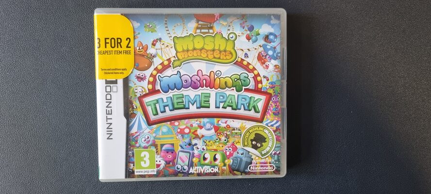 Moshi Monsters Moshlings Theme Park Nintendo DS