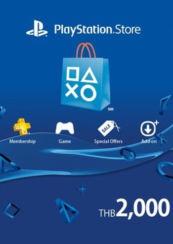 PSN Gift Card 2000 THB (TH) | Buy cheapest PSN cards!