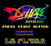 Devilish (1991) Game Gear