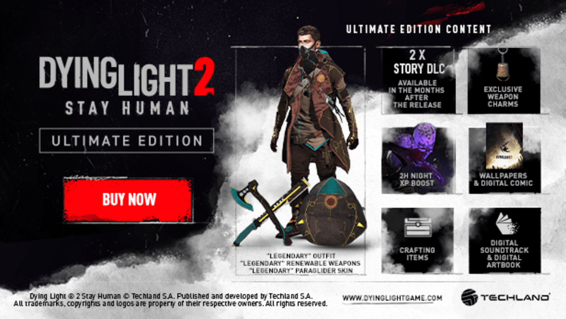 Dying Light 2 Stay Human - Ultimate Edition (PC) Steam Key GLOBAL