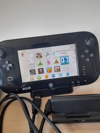 Nintendo WiiU Negra con juegos instalados