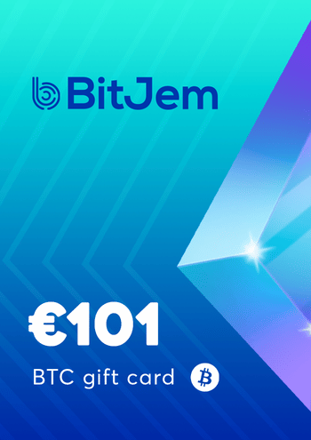 BitJem Bitcoin Gift Card 101 EUR Key GLOBAL