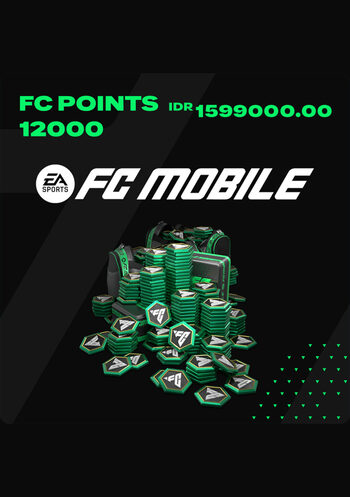 EA Sports FC Mobile - 12000 FC Points meplay Key INDONESIA