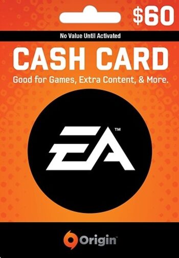 EA Origin Cash Card 60 USD Origin Key UNITED STATES