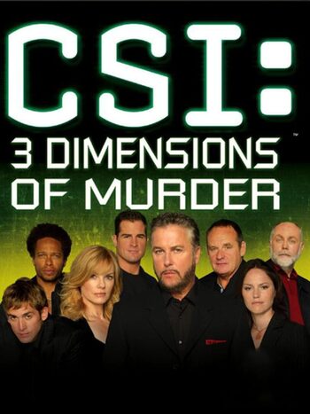 CSI: 3 Dimensions of Murder PlayStation 2