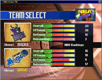 NBA Fastbreak '98 PlayStation