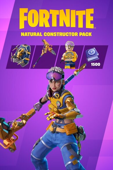 Fortnite - Natural Constructor Pack + 1,500 V-Bucks Challenge XBOX LIVE Key GERMANY