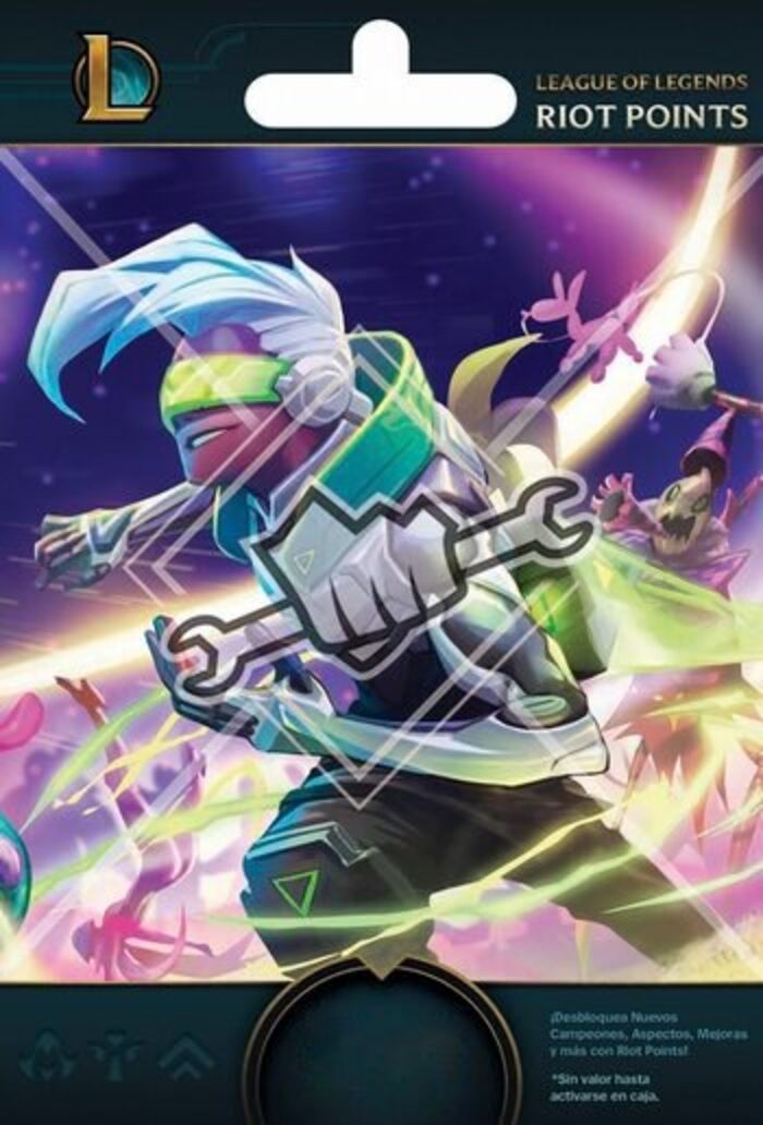 LoL Gift Card 1029 MXN - Riot Points / Valorant Points