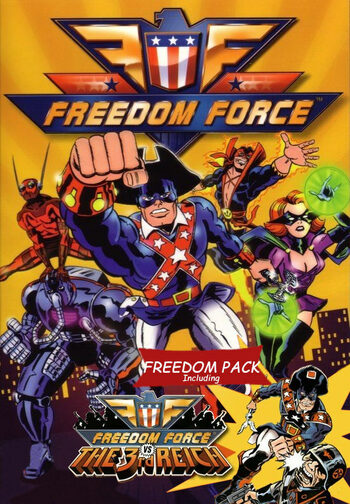 Freedom Force - Freedom Pack (DLC) Steam Key EUROPE