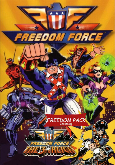E-shop Freedom Force - Freedom Pack (DLC) Steam Key GLOBAL
