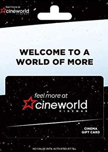 Cineworld Gift Card 20 GBP Key UNITED KINGDOM