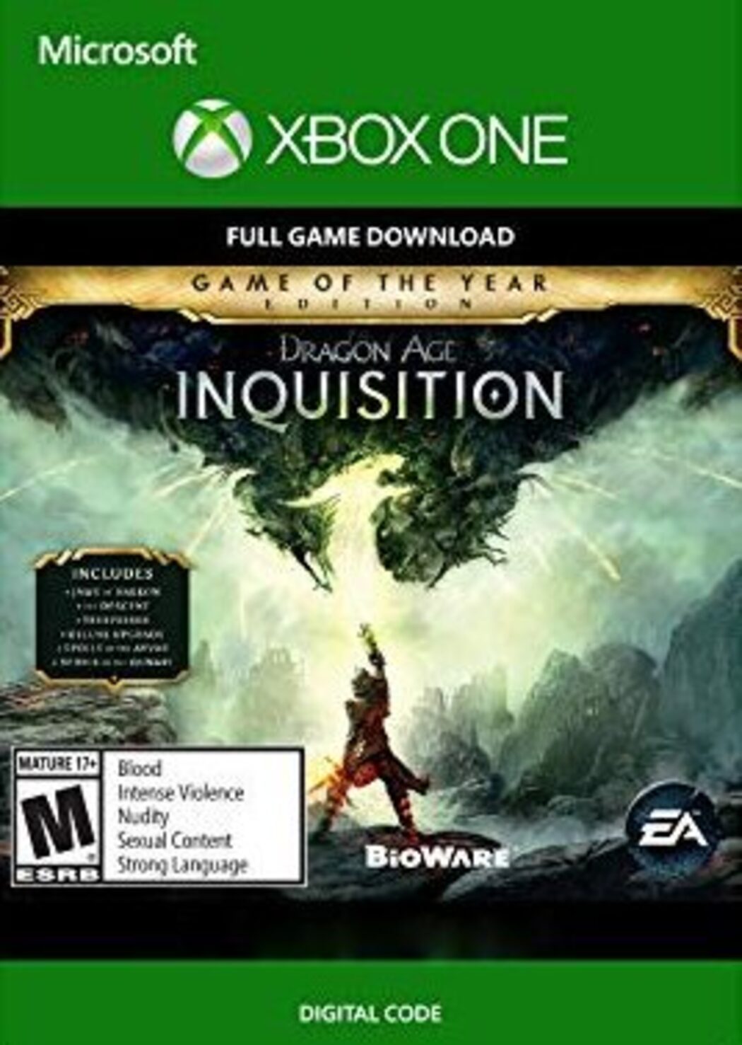 Dragon Age: Inquisition Xbox GOTY key | Buy cheap now | ENEBA