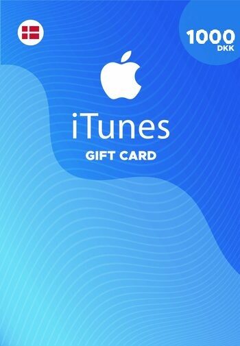 Apple iTunes Gift Card 1000 DKK iTunes Key DENMARK