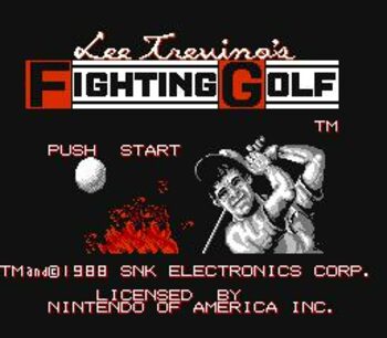 Get Lee Trevino's Fighting Golf NES