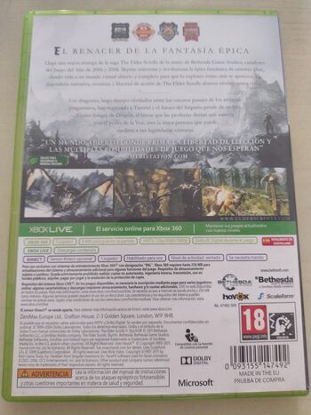 The Elder Scrolls V: Skyrim Xbox 360