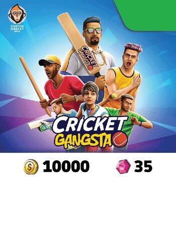 Cricket Gangsta - Coin Pack 10,000 + Gem Pack 35 (iOS/Android) meplay Key INDIA