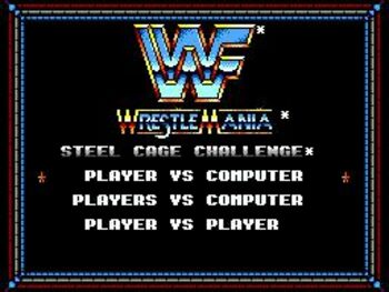 Redeem WWF WrestleMania: Steel Cage Challenge NES