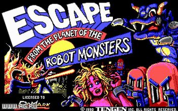 Buy Escape from the Planet of the Robot Monsters Commodore / Amiga