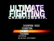 Ultimate Fighting Championship PlayStation