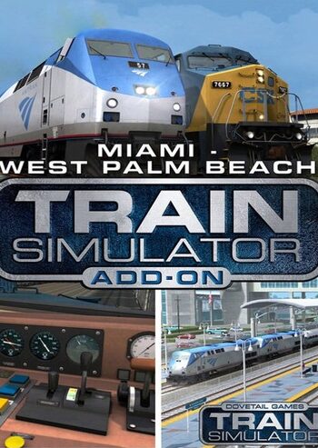 Train Simulator - Miami - West Palm Beach Route Add-On (DLC) Steam Key EUROPE