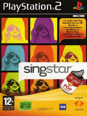 Singstar: La Edad de Oro del Pop Español PlayStation 2