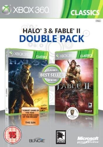 Halo 3 & Fable II Double Pack Xbox 360