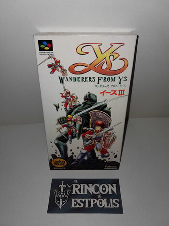 Ys III: Wanderers from Ys SNES