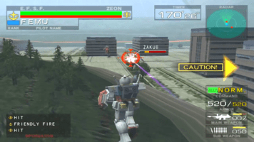 Mobile Suit Gundam: Federation vs. Zeon PlayStation 2