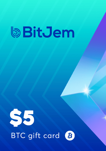 BitJem Bitcoin Gift Card 5 USD Key GLOBAL