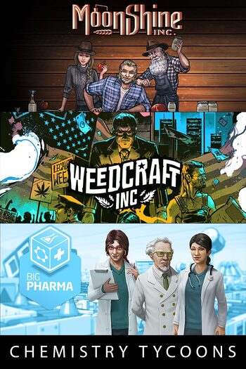 Weedcraft Inc + Moonshine Inc + Big Pharma - Chemistry Tycoons Bundle Código de XBOX LIVE ARGENTINA