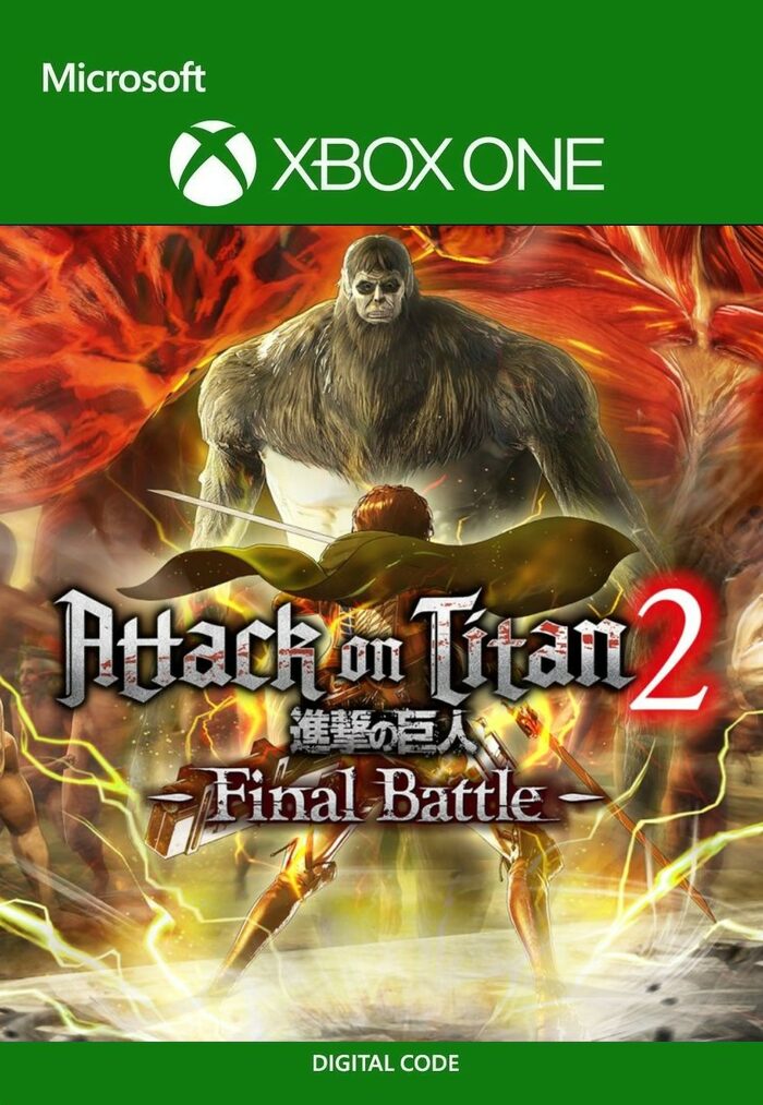 Attack on Titan store 2 - Final Battle (Microsoft Xbox One, 2019) Loose Disc