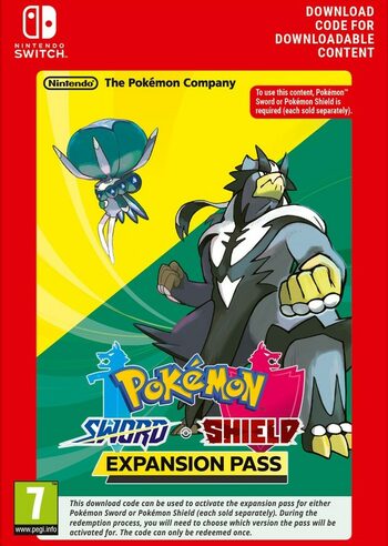 Pokemon Sword / Shield Expansion Pass (DLC) (Nintendo Switch) eShop Key HONG KONG