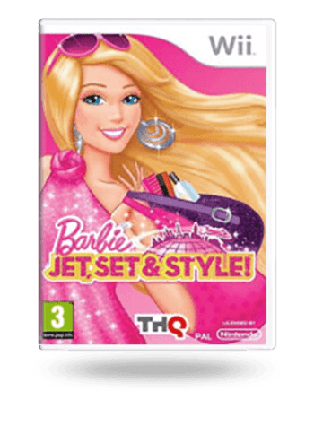 Barbie Jet, Set & Style Wii