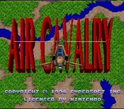 Air Cavalry SNES