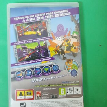 Phineas and Ferb Across the Second Dimension PSP