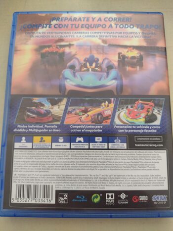 Team Sonic Racing PlayStation 4