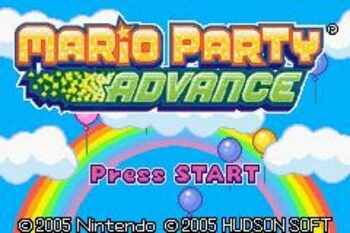 Mario Party Advance (2005) Game Boy Advance